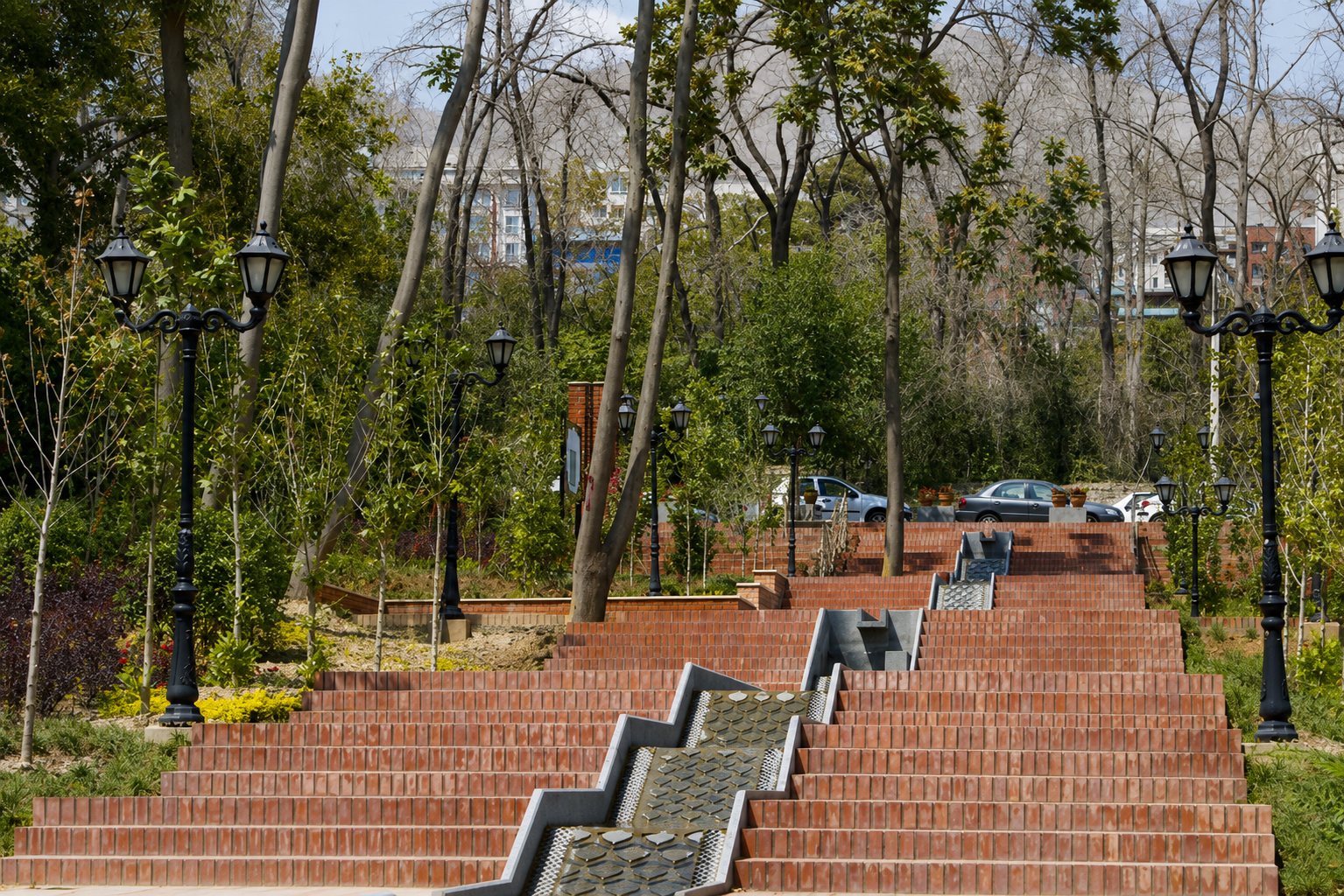Pedram Sadafi — Abghari Persian Garden landscape architecture, Saadatabad Tehran